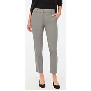 J. Crew Slim Ruby Crop Pants Grey Heather Graphite Stretch Twill Size 6. NWT